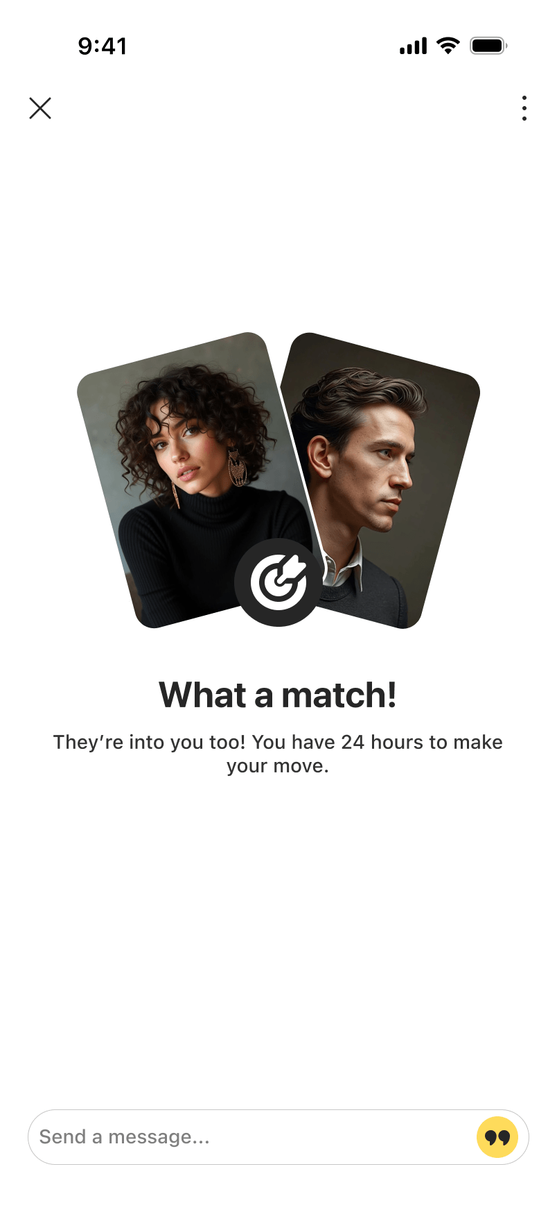 What a match screen