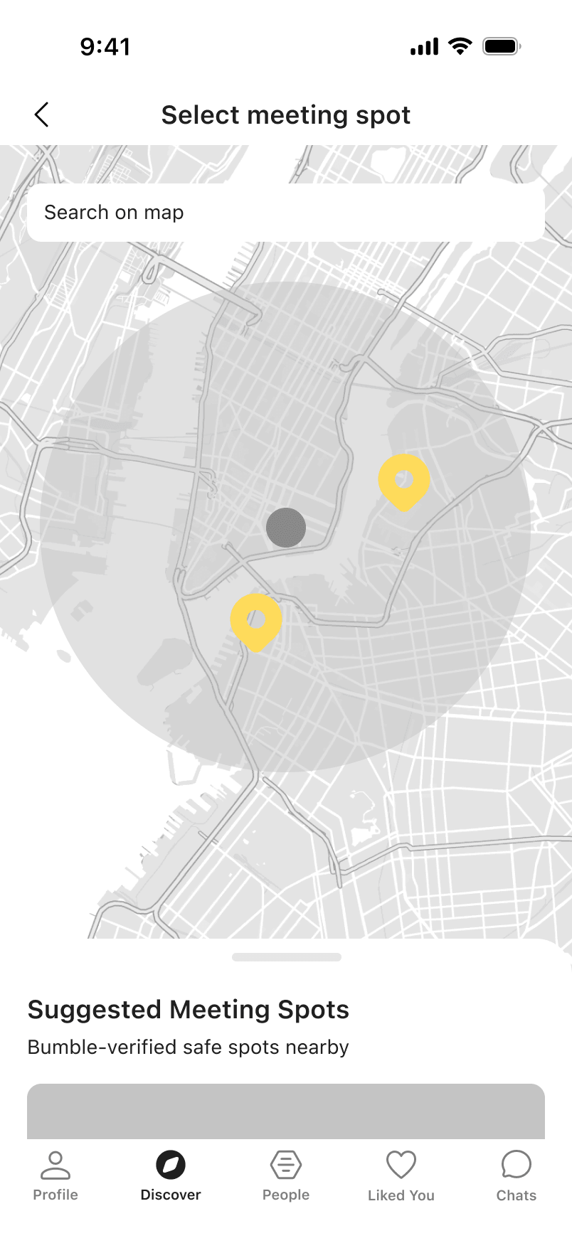 Original suggested venues