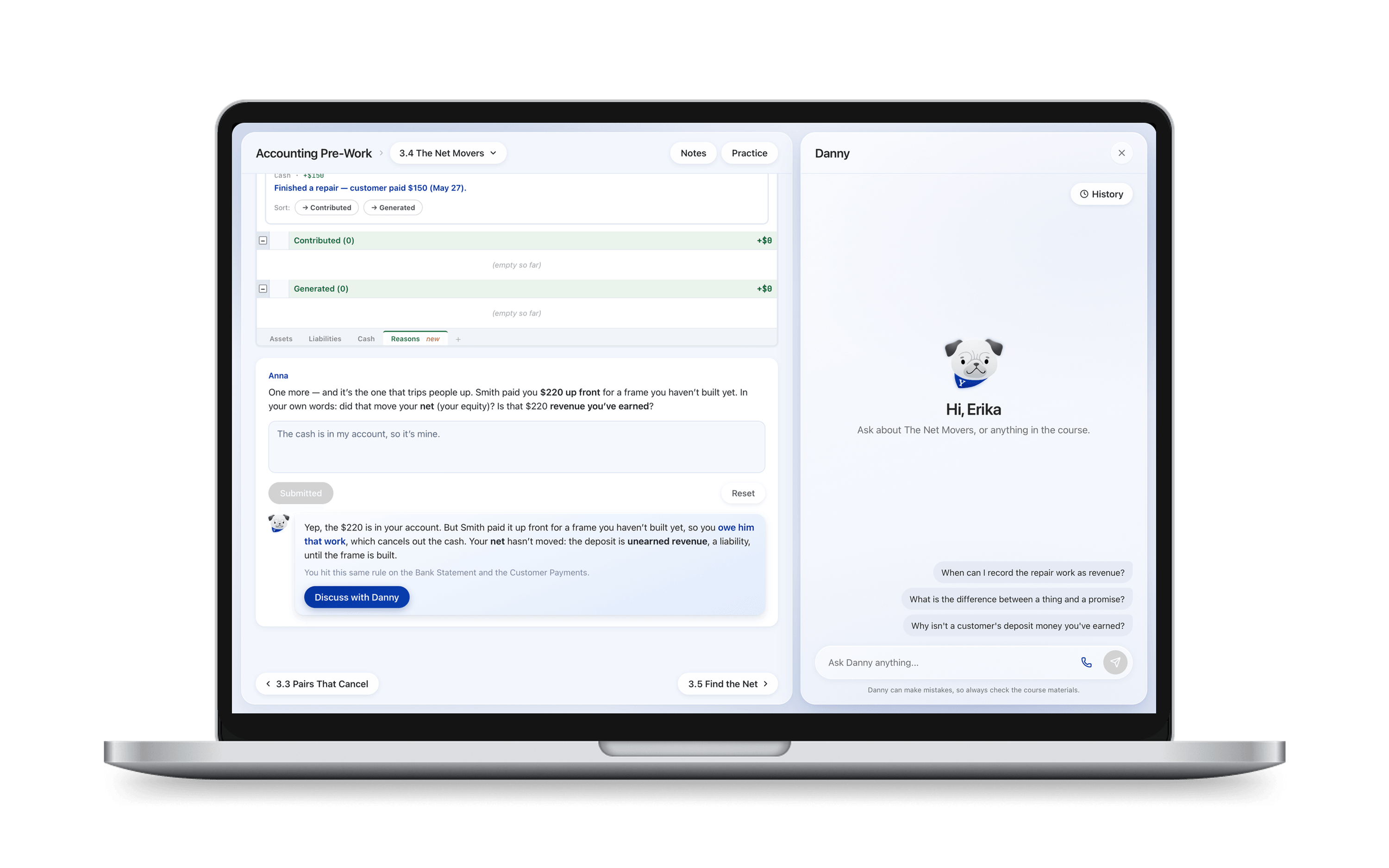 Danny: Yale's AI Accounting Tutor