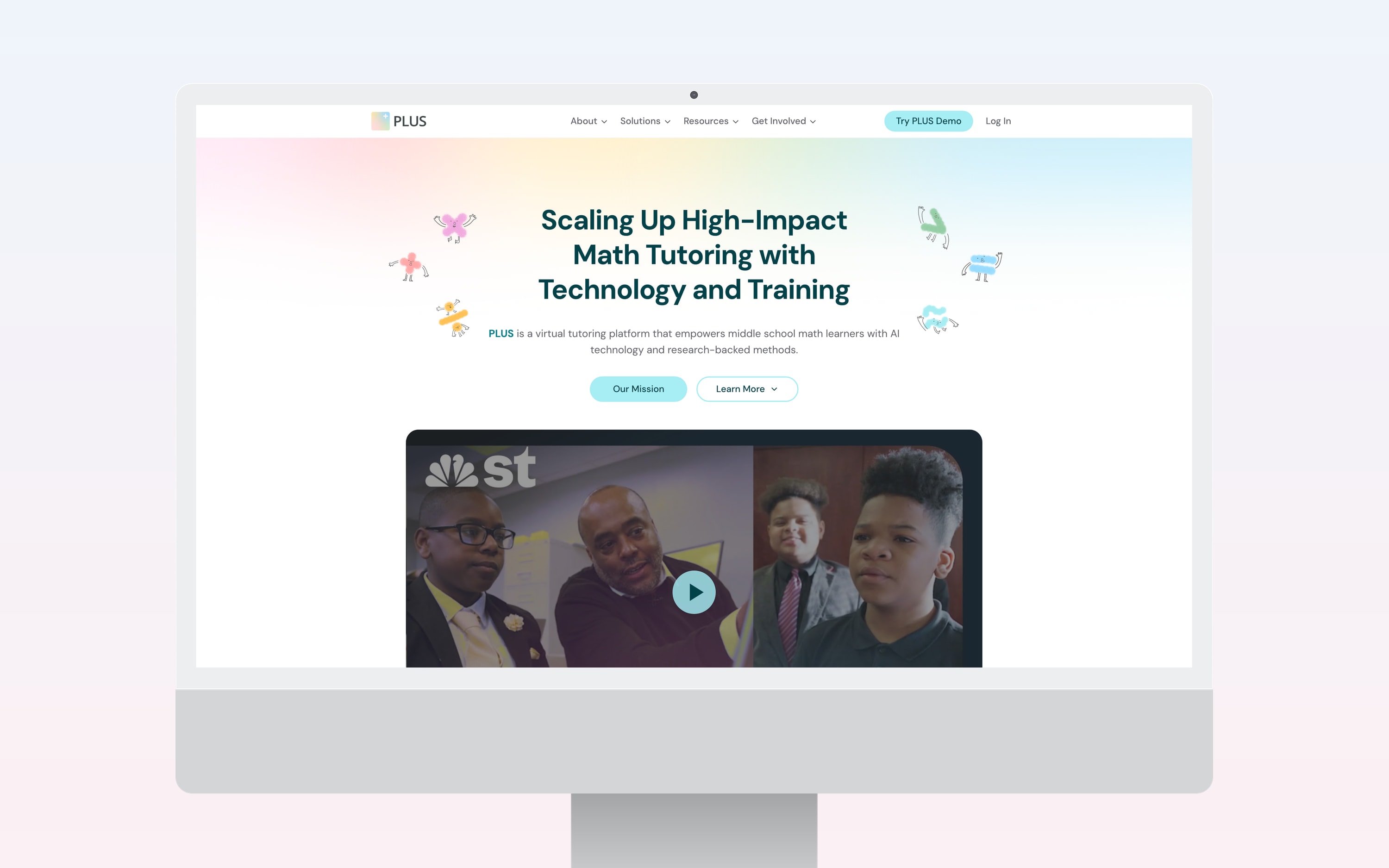 PLUS Tutoring Website