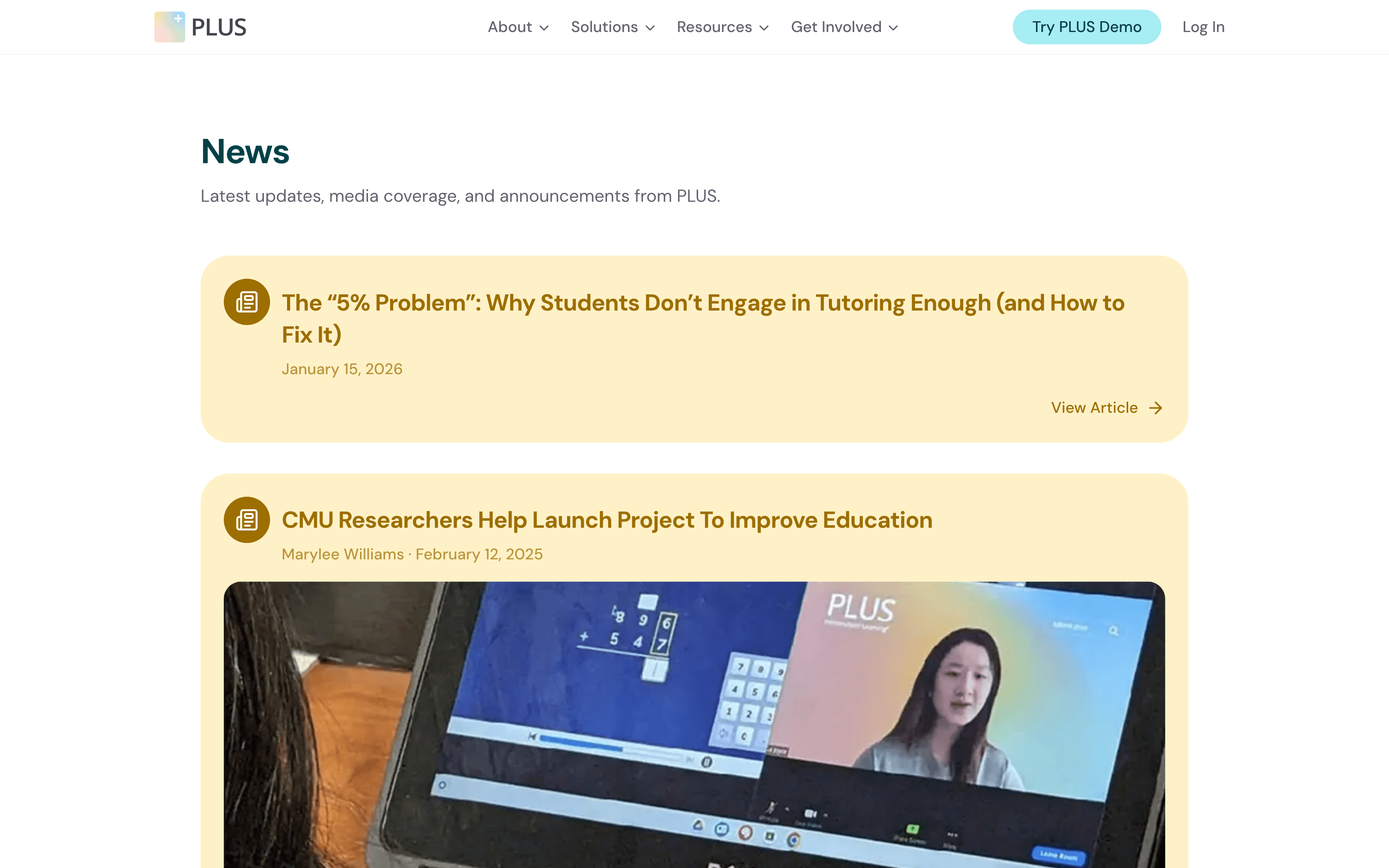 News page