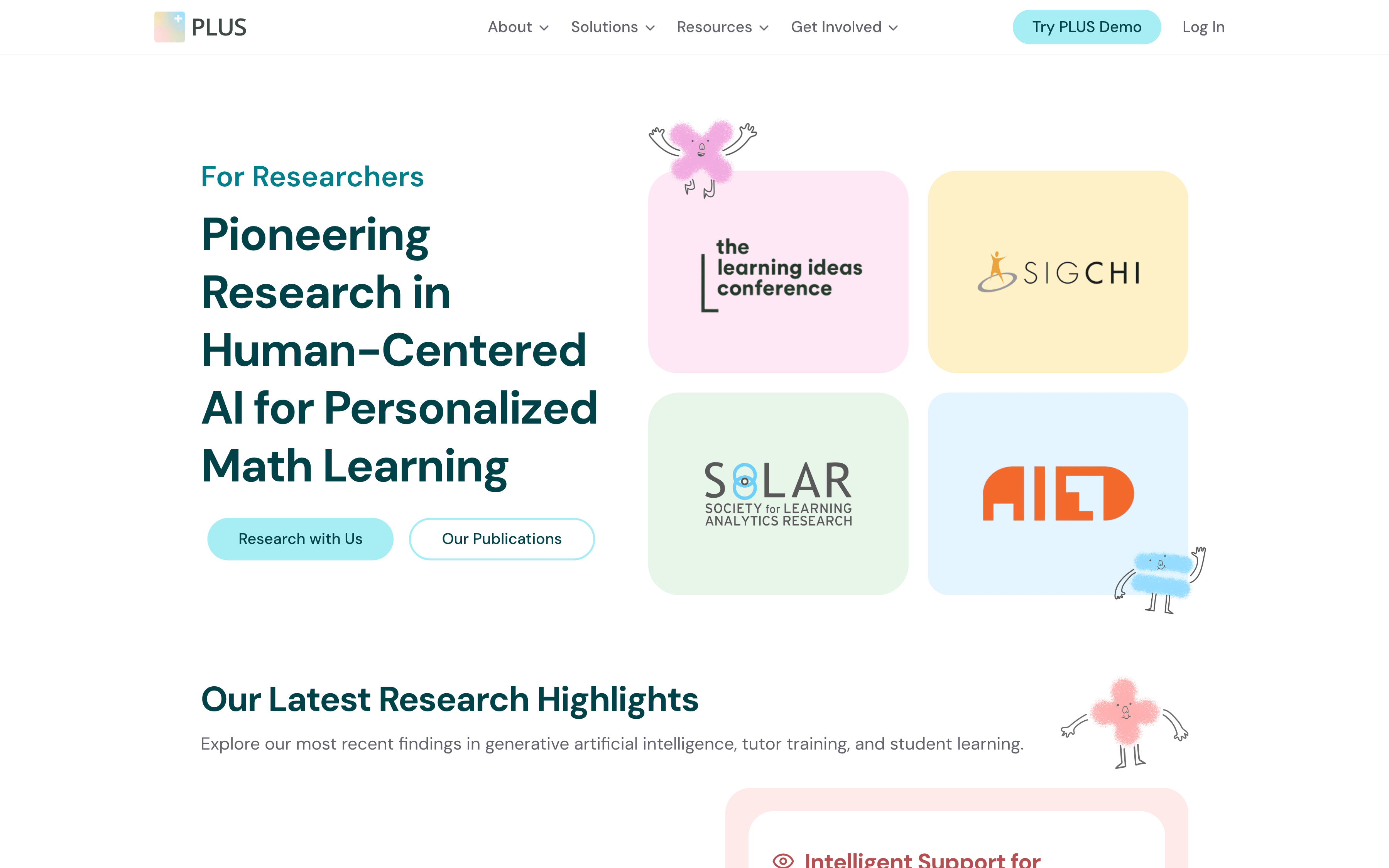 For Researchers page